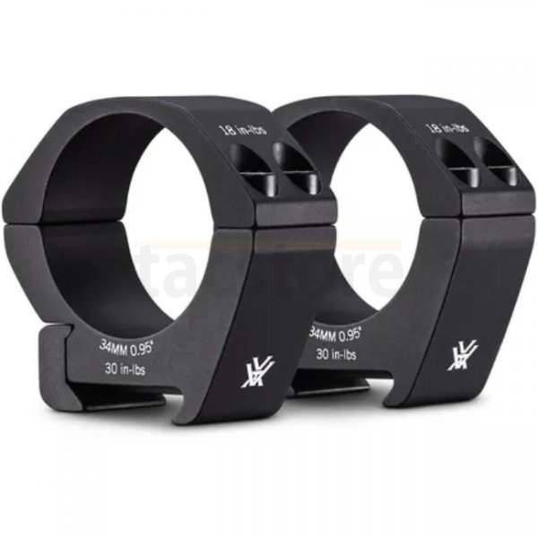 Vortex Optics Pro 34mm Riflescope Rings - Low