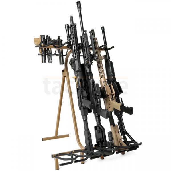 Savior Equipment Mobile Firearm Rack Stand 6 Rifles & 8 Pistols - RAL 8000