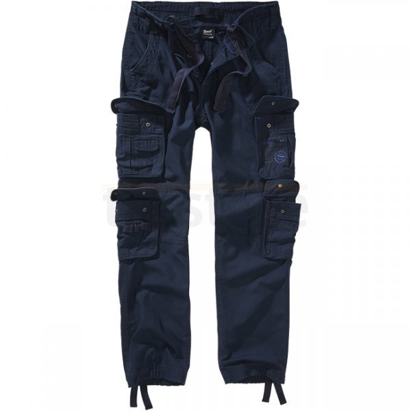 Brandit Pure Slim Fit Trousers - Navy - 2XL