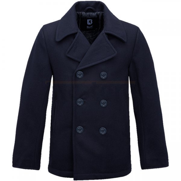 Brandit Pea Coat - Navy - 2XL