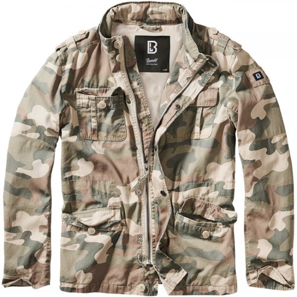 Brandit Britannia Jacket - Light Woodland - 5XL