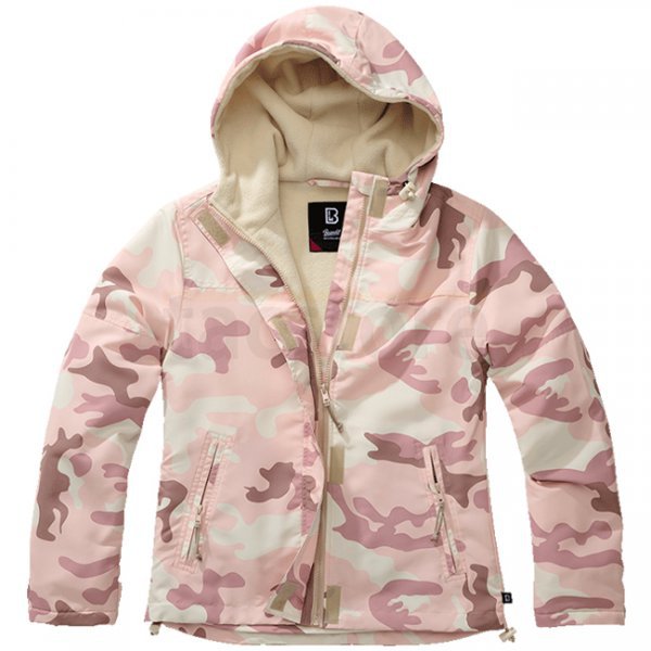 Brandit Ladies Windbreaker Frontzip - Candy Camo - M