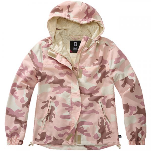 Brandit Ladies Summer Windbreaker Frontzip - Candy Camo - 4XL