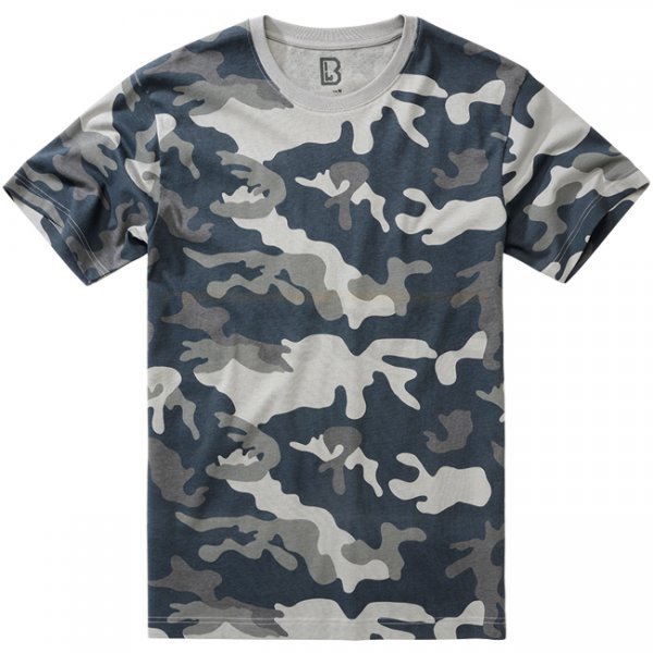 Brandit T-Shirt - Grey Camo - 3XL