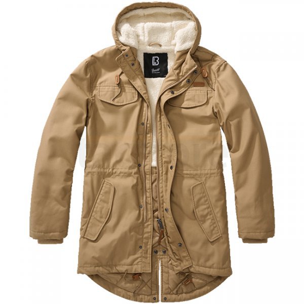 Brandit Marsh Lake Teddyparka - Camel - 5XL