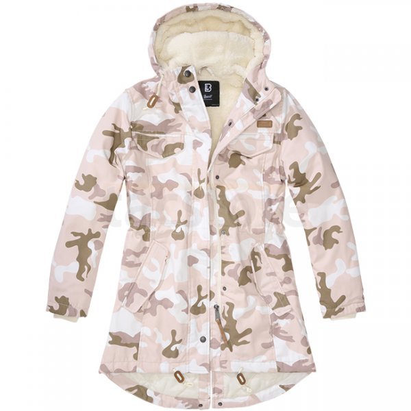 Brandit Ladies Marsh Lake Parka - Candy Camo - L