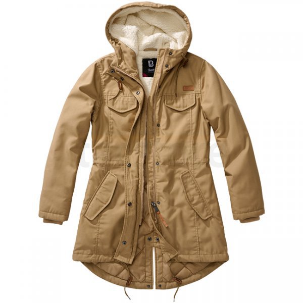 Brandit Ladies Marsh Lake Parka - Camel - L