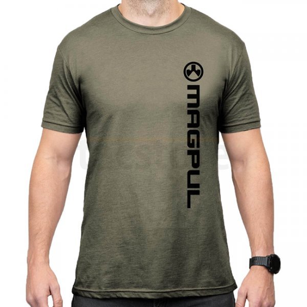 Magpul Vert Logo Cotton T-Shirt - Olive - S