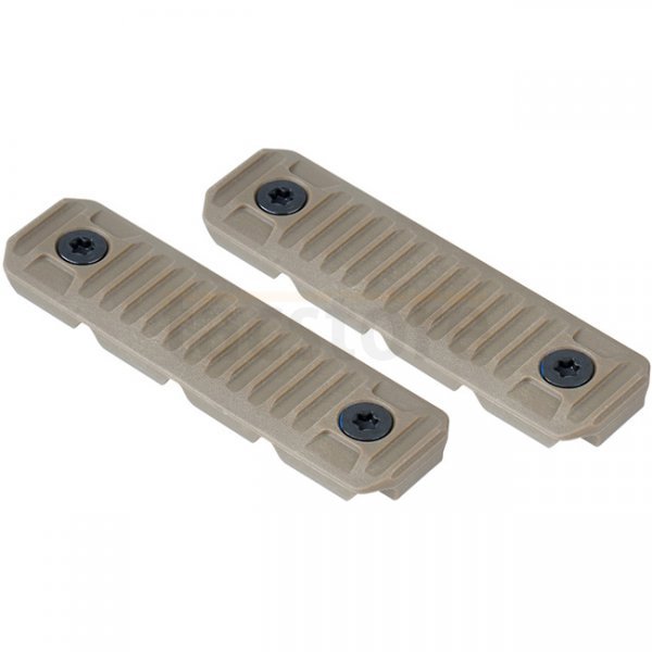 Strike Industries M-LOK Cable Management Covers Long 2pcs - Dark Earth