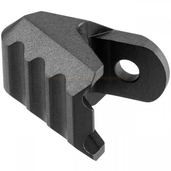 Strike Industries Latchless Charging Handle Extended ISO Tab - Black