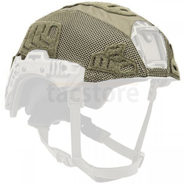 Team Wendy EXFIL Ballistics Rail 3.0 Helmet Cover - Ranger Green - M/L