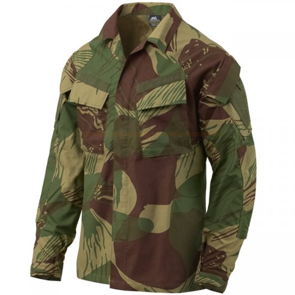 Helikon-Tex Raid Shirt - PolyCotton Stretch Ripstop - Rhodesian Camo - XS