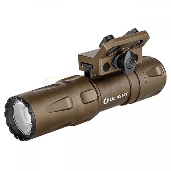 Olight Odin Mini Tactical Flashlight & M-Lok Mount & Tail Switch - Tan