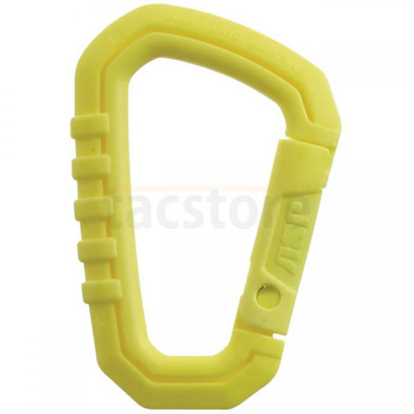 ASP Polymer Carabiner - Neon Yellow