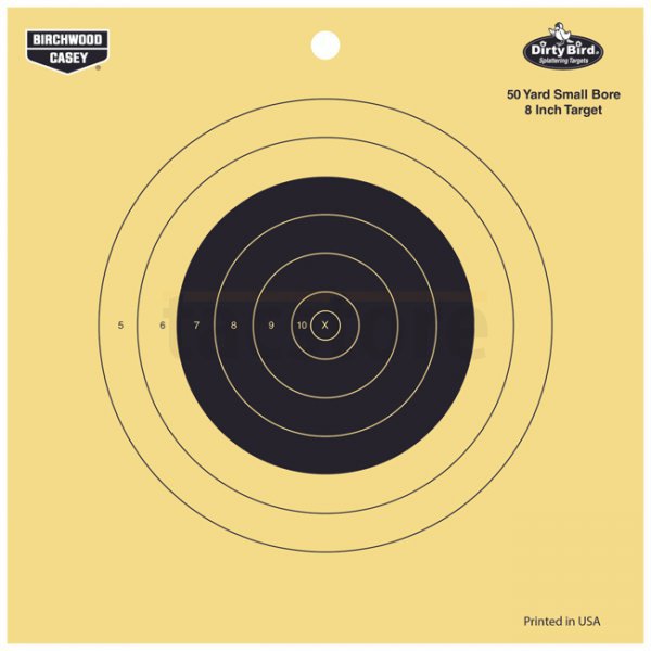 Birchwood Casey Dirty Bird 8 Inch 50 Yard Small Bore Reactive Target - 25 Targets