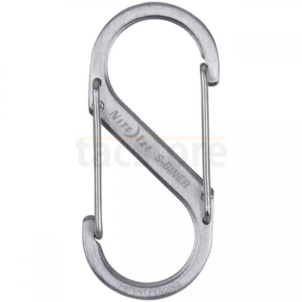 Nite Ize Dual Carabiner Stainless Steel #2 - Silver