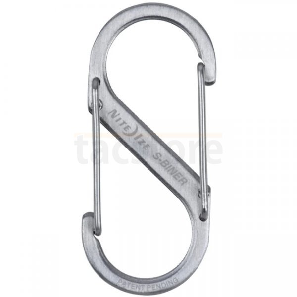 Nite Ize Dual Carabiner Stainless Steel #4 - Silver