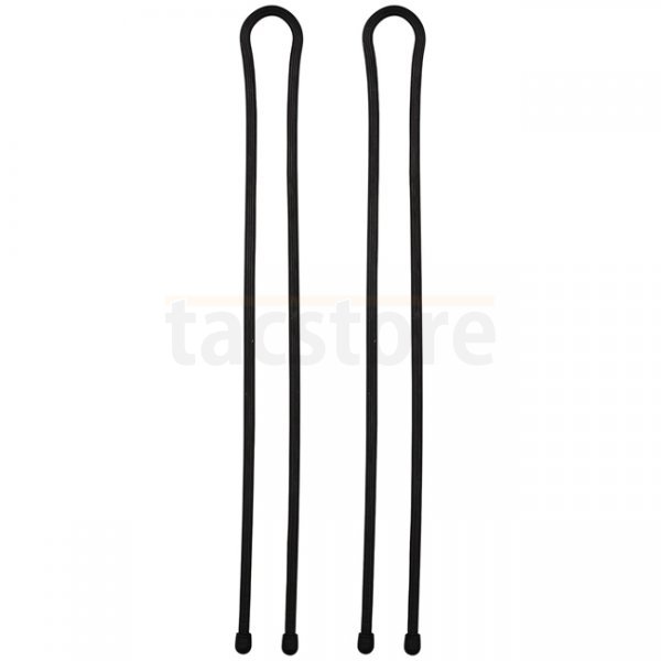 Nite Ize Gear Tie Reusable Rubber Twist Tie 2 Pack 32 Inch - Black