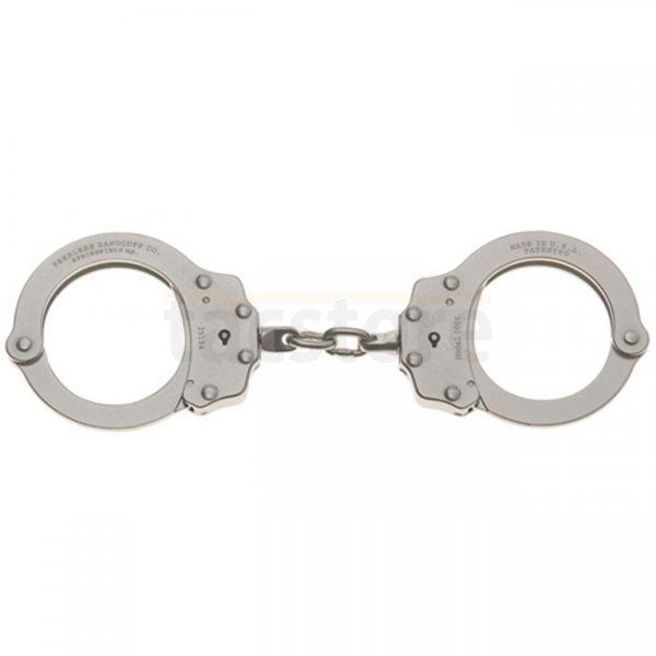 Peerless Model 700C Chain Link Handcuffs Nickel Finish Single