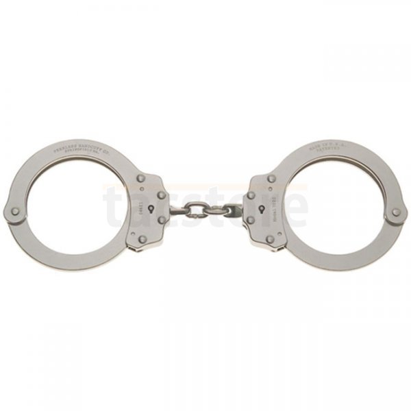 Peerless Model 702C Oversize Chain Link Handcuff - Nickel