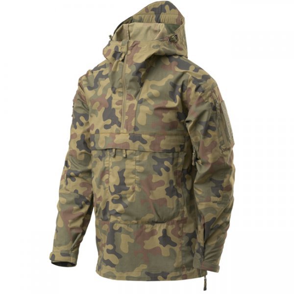 Helikon-Tex Tracer Anorak Jacket - Polycotton Stretch Ripstop - PL Woodland - S