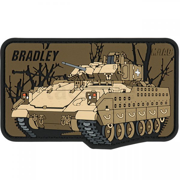 M-Tac Bradley Rubber Patch - Coyote