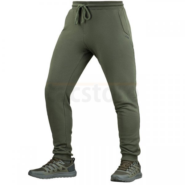 M-Tac Classic Cotton Pants - Army Olive - XS - Long