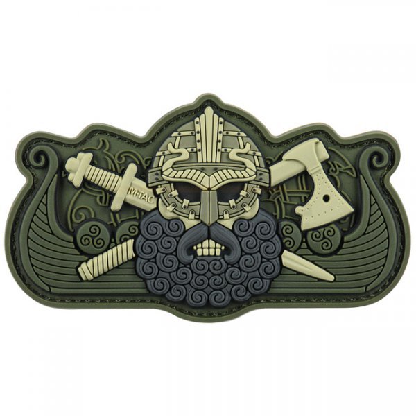 M-Tac Vikings Drakkar Rubber Patch - Olive