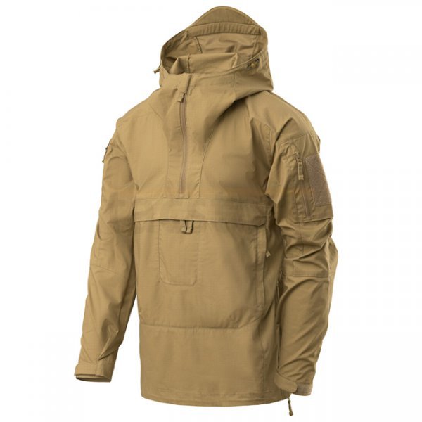 Helikon-Tex Tracer Anorak Jacket - Polycotton Stretch Ripstop - Coyote - 2XL