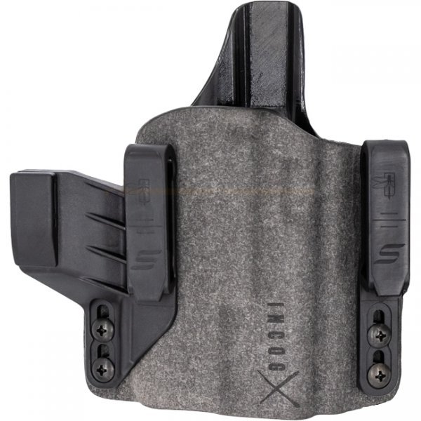 Safariland INCOGX IWB Holster Glock 17/19 RedDot & Compact TacLight - Grey - Right