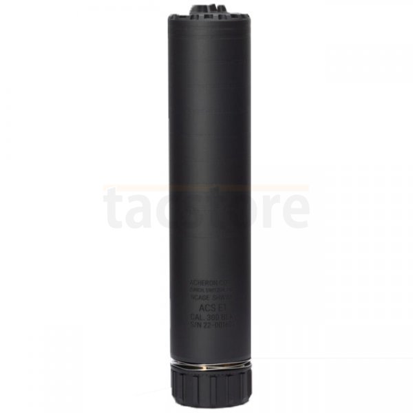 Acheron ACS E1 HexaLug Suppressor 300 AAC Blackout - Black