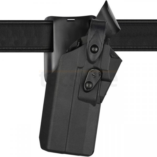 Safariland 7365RDS ALS/SLS Low Ride Level III Duty Holster Sig Sauer M17 RedDot & TacLight - Black - Right