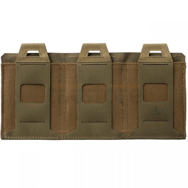 Direct Action Triple Flat Magazine Pouch - Adaptive Green