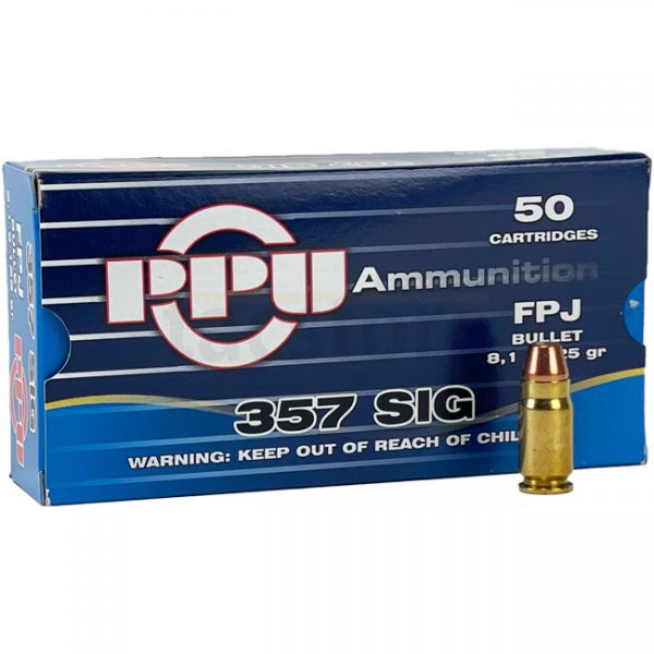 PPU .357 SIG A-446 FPJ 125gr 50pcs