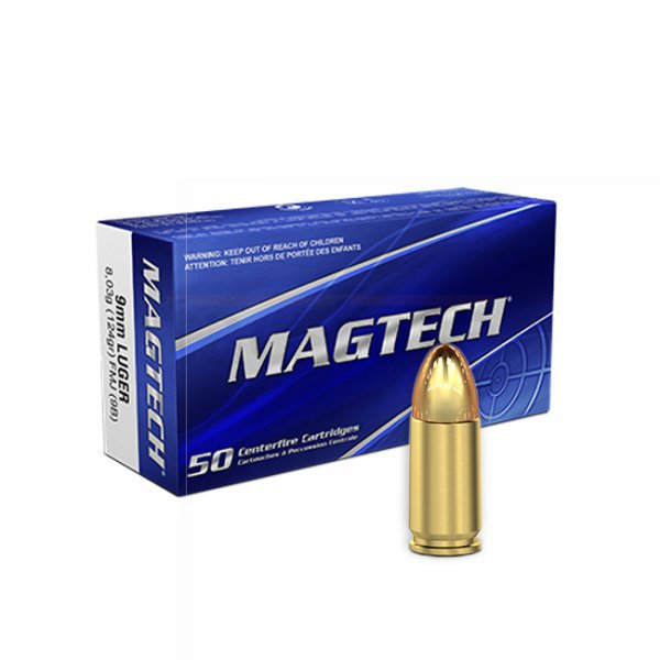 Magtech 9B 9mm Para 124gr 50pcs