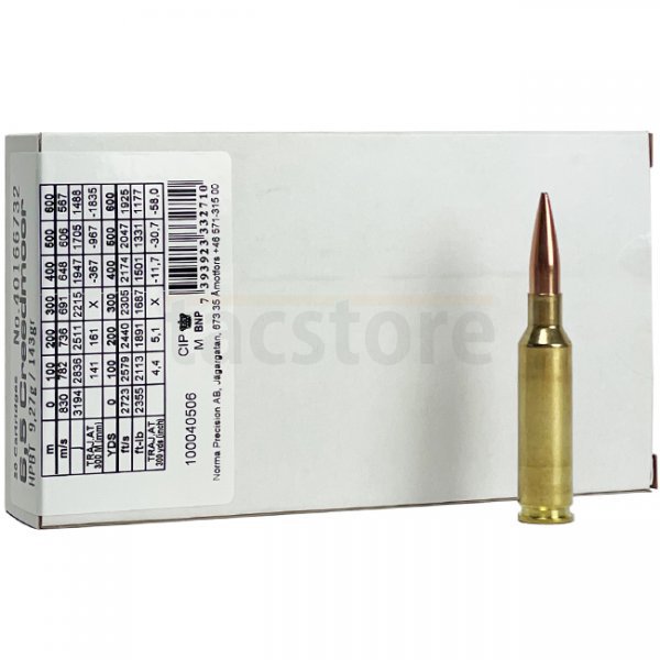 Norma 6.5 CREEDMOOR 143gr HP BT Golden Target 20pcs