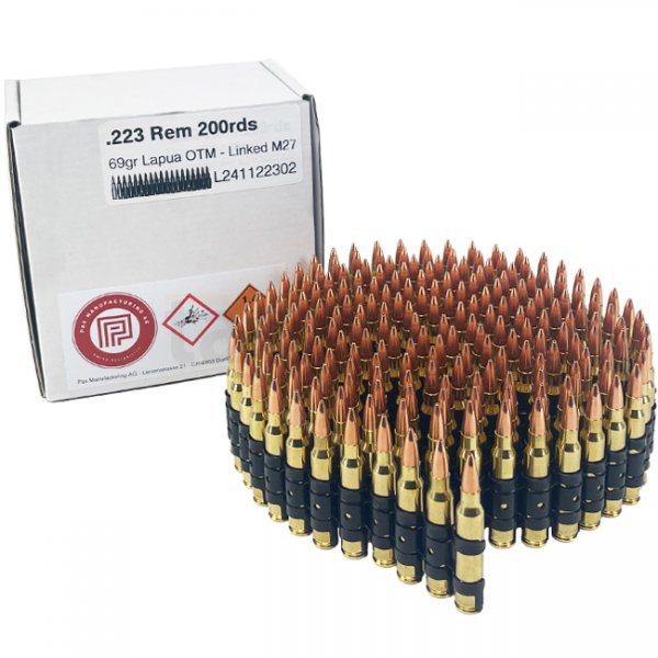 PAX .223 Rem 69gr FMJ Linked 200pcs