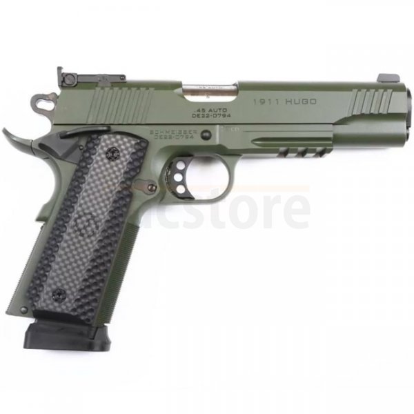 Schmeisser Hugo 1911 5 Inch .45 ACP - Olive