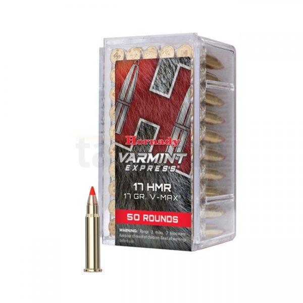 Hornady Varmint Express .17 HMR 17 gr / 1.10 g V-MAX 50rds