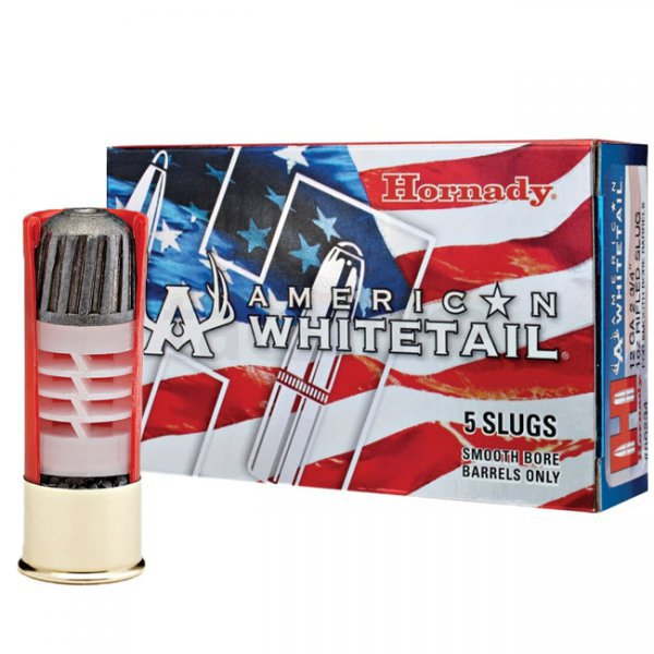 Hornady American Whitetail 12/70 Rifled Slug 5rds