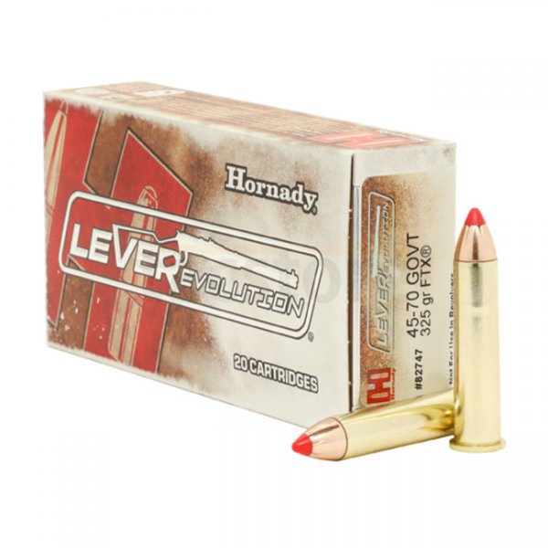 Hornady Leverevolution .45-70 Govt 325 gr / 21 g FTX 20rds