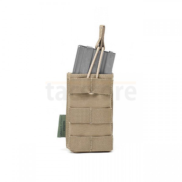 Warrior Single M4 Open Magazine Pouch - Coyote