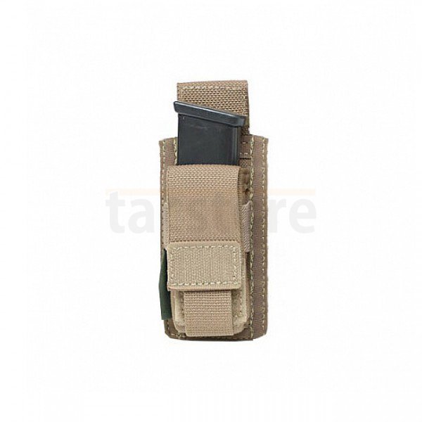 Warrior Single 9mm Pistol Magazine Pouch - Coyote