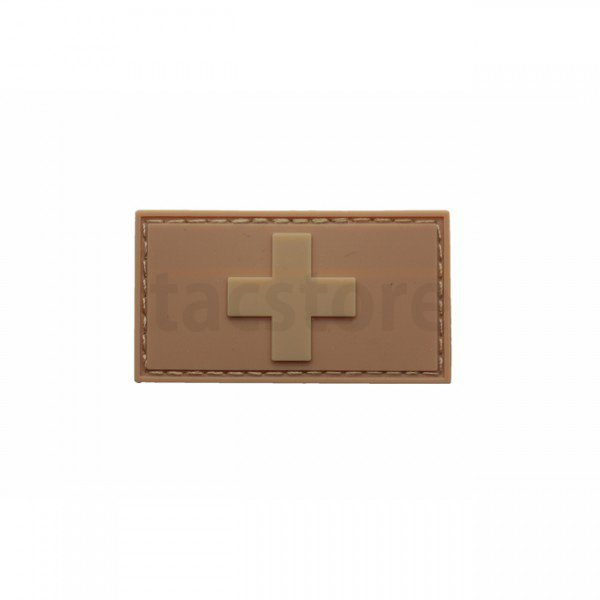 Pitchfork Swiss Flag Patch - Tan