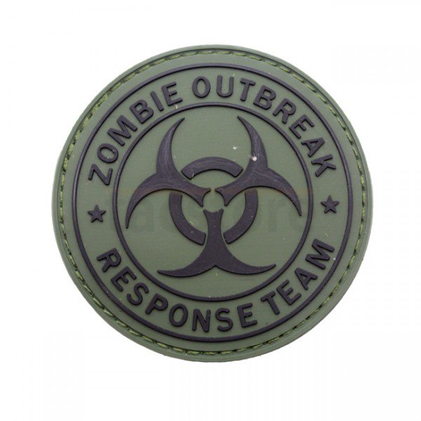 Pitchfork Zombie Outbreak Patch - Olive