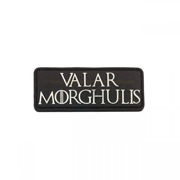 Pitchfork Valar Morghulis Patch - Black