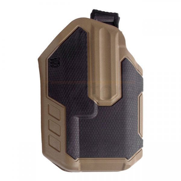 BLACKHAWK Omnivore Multifit Light Bearing Holster Streamlight TLR 1/2 RH - Coyote Tan / Black