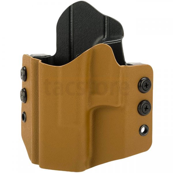 High Speed Gear OWB Kydex Holster Glock 19 23 32 Left Hand - Coyote