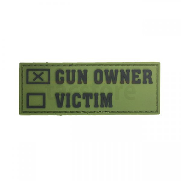 Pitchfork Gun Owner Patch - Green