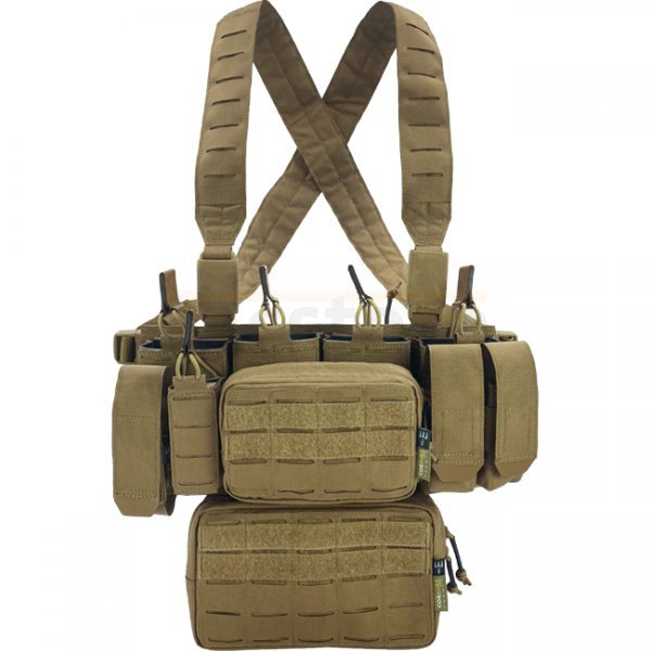 Pitchfork MCR Modular Chest Rig Complete Set - Coyote